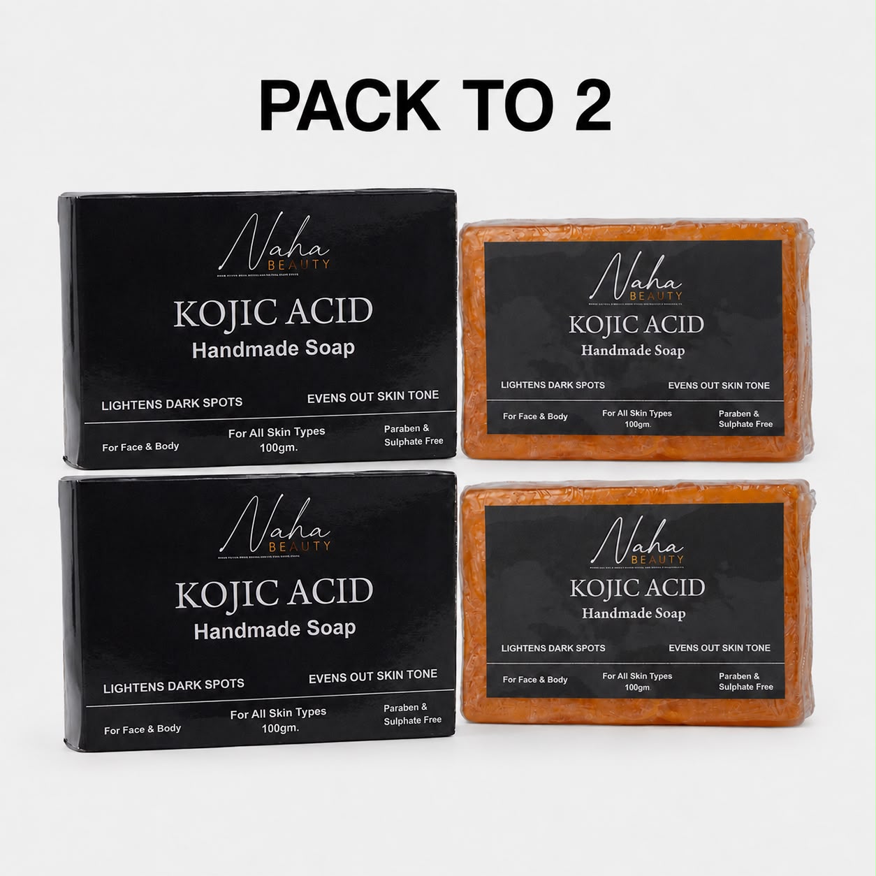 Kojic Acid Handmade Soap (100 gms x 2) Pack of 2